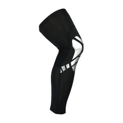 T.O.G. 1X Knee Sleeve Compression Brace Support Sport Joint Pain Arthritis Relief Black and Sliver M
