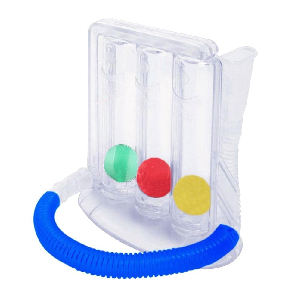 T.O.G. Deep Breathing Lung Exerciser 3Ball Incentive Spirometer Respiration Trainer