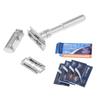 T.O.G. Adjustable Safety Razor Zinc Alloy Classic with 5 Blades for file Hair view 3