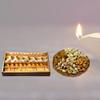 Bigwishbox Diwali Special | 01 Kg Assorted Sweets | 500g Dryfruits | Sameday/Nextday Delivery view 2