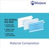 Magnum Viroguard 3ply surgical Mask Stretch Band, with Meltblown filter, ISI Certified, Pack of 50 view 3