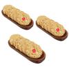 SAHU GAJAK BHANDAR Gol Peanut Sesame Mix Chikki 1.5 Kg | 3 Box Each 500g | Double Mazza Til Peanut Gajjak | Chikkis Snacks | Indian Mithai | No Added Liquid Glucose and Preservatives view 2