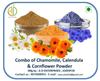 A D Food & Herbs Combo of Chamomile/Blue Corn Flower/Calendula Powder Aromatic Edible for Homemade Lattes, Tea Blends, Bath Salts, Face packs & Body packs (250 GMS x Pack of 3) view 2