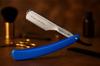 SHALIMAR BRAND PROFESSIONAL BARBER PLASTIC BODY STAINLESS STEEL STRAIGHT EDGE RAZOR FOLDING USTRA FOR BEARD SHAPING WITH 1 BLADE SALON USE & HOME USE, MEN view 3