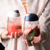 12Pcs Silicone Animals/Cactus Shape Straw Covers Cartoon Straw Tips Cover Reusable Silicone Straw Toppers Cute Straws Plugs for 6 to 8 mm Straws Home Kitchen Accessories view 3