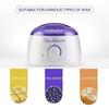 ZIRAK Pro-Wax100 Electric Wax Heater for Hair Removal  Adjustable Temperature Control  Suitable for Hard, Soft, Bead & Paraffin Wax  Unisex Wax Warmer for Salon & Home Use (White & Purple) view 4