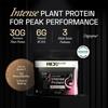 Ace Blend Intense 30G Plant Protein (15 Servings) | Pea & Brown Rice Isolate | 6G BCAA | Complete Amino Acid Profile | Gut Friendly | Muscle Growth & Recovery | Men & Women | Pink Guava Flavour view 3