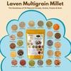 Laven Health Mix (500 gms), Millets - Multigrain Powder, 100% natural over 23 ingredients of multigrain porridge without preservatives, artificial colours or added sugars. view 4