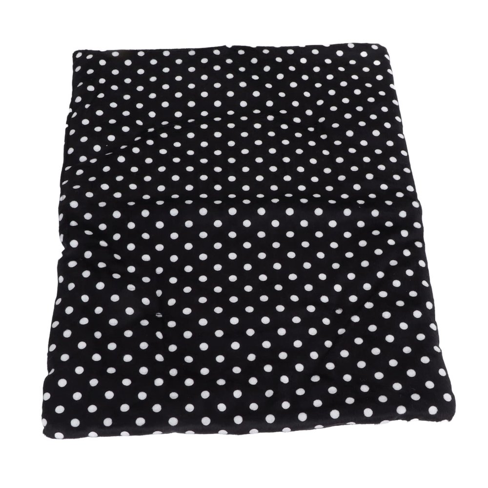 Dog Heating Pad, Long Life Span Heating Pad Cloth 3 Temperature Adjustable Foldable Washable for Furry Friends (White Dot)