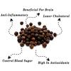 AarVed Whole Black Pepper/Kali Mirch Seed for Your Daily Food (150g)- Black Peppercorn, No Added Colours & Preservatives- Naturally Processed Extra Bold Black Peppercorn view 2