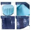 25L Large Collapsible Foot Bath Basin Portable Travel Foot Bath Tub Home Pedi Foot Spa Folg Water Bucket for Soaking Feet Washing Bathtub view 2