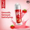 Epic Lube Strawberry Flavoured Lubrication Gel for Men & Women| 60ml| Water-Based Gel| Skin-Friendly| Safe to Use with Condoms view 2