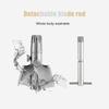 Nose Hair Trimmer for Men, 360 Degrees Rotate Manual Nose Hair Trimmer, Stainless Steel with R Round Head Nasal Hair Trimmer for Men, Painless view 2