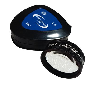 20D Double Aspheric lens with Plastic protected case