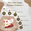 SAHU GAJAK BHANDAR Sesame Peanut Chikki Bar 400g | No Added Preservatives and Colours | Jaggery Snacks | Til Groundnut Ki Chikkis | Indian Sweets and Snacks view 4