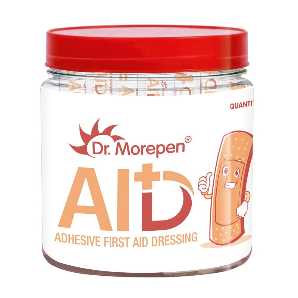 DR. MOREPEN Band Aids | Washproof First Aid Bandage | Flexible & Breathable | 150 Strips For Kids & Adults