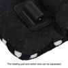 Dog Heating Pad, 3 Temperature Adjustable 37 X 47cm Heating Pad Washable Cloth for Furry Friends (White Dot) view 4