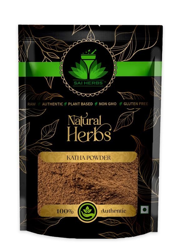 SAI HERBS Katha Herbal Medicine - Acacia Catechu Herbal Medicine - Pure & Natural (1 KG)