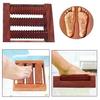 AB CRAFT Wooden Easy-to-use & carry triple roller Single Foot Massager- Stress Relief- Acupressure (6x6x2) In view 4
