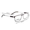 ESPERTO READERS Wood Reading Glasses With Blue Cut Lens For Men & Women in Combo Pack (+1.50, BLACK & BROWN) view 3