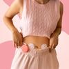 Welme Electrode Patches, Pack Of 3| Health & Personal Care | Drug-Free | Pain Relief Stomach Massager | Clinically Tested| Easy To Carry| Lightweight Patches | Menstrual Cramp Relief, White view 3