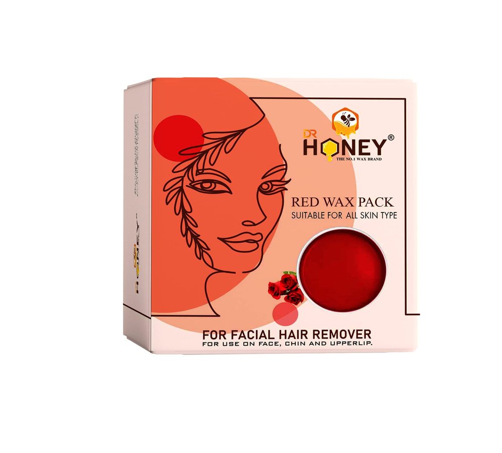 DR HONEY red wax 80 gram wax for all skin face wax