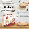 SAHU GAJAK BHANDAR Rajasthani Homemade Revdi 250g | Revri | Rewdi | Gazak Rewri | Revadi | Rewadi | Jaggery Sweets | Sesame Candy Ball | Made with Cow Ghee view 3