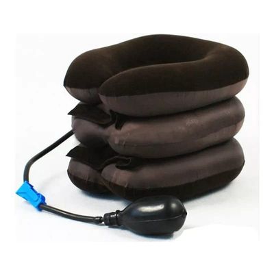 4beauty Therapy Cervical Neck Traction Belt 3 Layer Effective & Fast Pain And Stress Relief Neck Pain Inflatable Neck Stretcher Collar for Men and Women