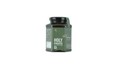 HOLYFROOTS Neem Honey, | 100% Raw, Natural, Single Origin | No Sugar Adulteration (500g)