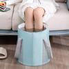CALANDIS Foldable Basin Washbasin with Handle Bath Bag Foot Soaking Bag for Gardening Blue view 3