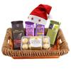 SFU E Com Premium Basket with Premium Chocolates| Premium Christmas Chocolate Gift Hamper | Chocolate Gift with Christmas Cap | 462 view 1