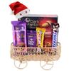 SFU E Com Chocolate Gift with Antique Basket| Premium Christmas Chocolate Gift Hamper | Chocolate Gift with Christmas Cap | 569 view 1