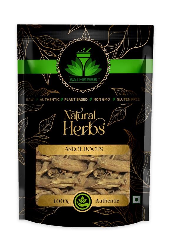 SAI HERBS Asrol Roots Ayurvedic Raw Herb - Asrol Jadd Ayurvedic Raw Herb - Choti Chandan Ayurvedic Raw Herb - Snake Root Ayurvedic Raw Herb - Pure & Natural (1 KG)