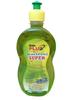 SAFE PLUS Dish wash Concentrate Lemon Extra Strong Formula 1 Drop Powerful Premium Gel 500 Ml 0.5 Liter Packs Of 3 view 4