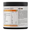 AS-IT-IS ATOM BCAA 250g with L-arginine, L-Carnitine, L-Citrulline for Energy Burst & Athletic Performance | Mint mojito Flavor view 3