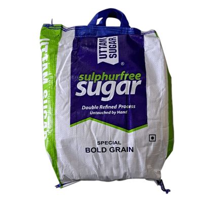 Uttam Sulphur less Sugar | Super White | Non Acidic Sugar | 10 Kg Pack