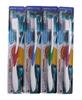 Dento Clinic Ultra Soft Care Multi Colour Toothbrush For Adults Pack Of (6) view 3