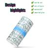 Anzailala Transparent Stretch Adhesive Bandage Clear Waterproof Bandages Dressing Tape for Shower Tattoos(8 cm * 5 m) view 4
