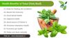 EasySeeds Shyama Tulsi, Holy Tulsi, Krishna Tulsi, Tulsi, Holy Basil, Ocimum tenuiflorum Seeds Pack of (400 Seeds) view 3