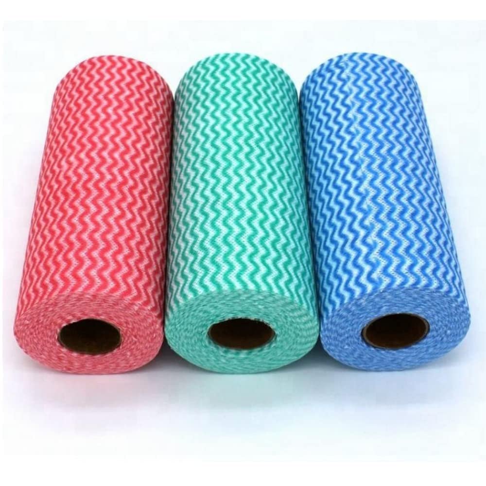 STARDOM MART All Purpose 3 Ply Kitchen Roll Kitchen Cleaning, Super Absorbent Reusable Tissue Roll 80 Pulls/Roll Pack of 3