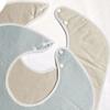 CALANDIS Adult Bibs Mealtime Clothes Protector Washable for Elderly Seniors Men Women 2Pcs M view 3