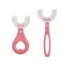 Adore Kids "U" Shaped Manual Toothbrush 360Degree Oral Teeth Cleaning 2-12 Years- P Ultra Soft Toothbrush (Pink) view 1
