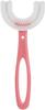 Adore Kids "U" Shaped Manual Toothbrush 360Degree Oral Teeth Cleaning 2-12 Years- P Ultra Soft Toothbrush (Pink) view 2