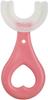 Adore Kids "U" Shaped Manual Toothbrush 360Degree Oral Teeth Cleaning 2-12 Years- P Ultra Soft Toothbrush (Pink) view 3