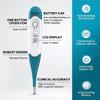 MEDGEARS Digital Body Fever check Machine for Testing Kids Adults & Babies Thermometer Temperature (White) view 2