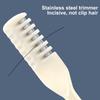 zjchao 12pcs 360 Rotating Manual Nose Hair Trimmer, Stainless Steel Portable Rotating Double Head Nose Hair Plucker for Women and Men, Nose Hair Trimmer view 3