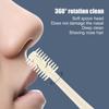 zjchao 12pcs 360 Rotating Manual Nose Hair Trimmer, Stainless Steel Portable Rotating Double Head Nose Hair Plucker for Women and Men, Nose Hair Trimmer view 4