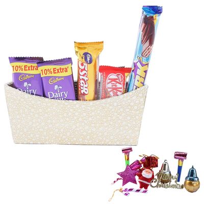 SFU E Com Chocolate Celebration Gift Combo| Premium Christmas Chocolate Gift Hamper | Christmas Kit with Chocolate Hamper | 249