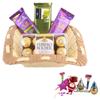 SFU E Com Cute Teddy with Silk Chocolates| Premium Christmas Chocolate Gift Hamper | Christmas Kit with Chocolate Hamper | 484 view 1