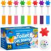 JAVCO -96 Flowers- Flower Toilet Gel Stamp | Toilet Scent Fresheners | Toilet Fresheners Gel Toilet (Mix Scent) view 1